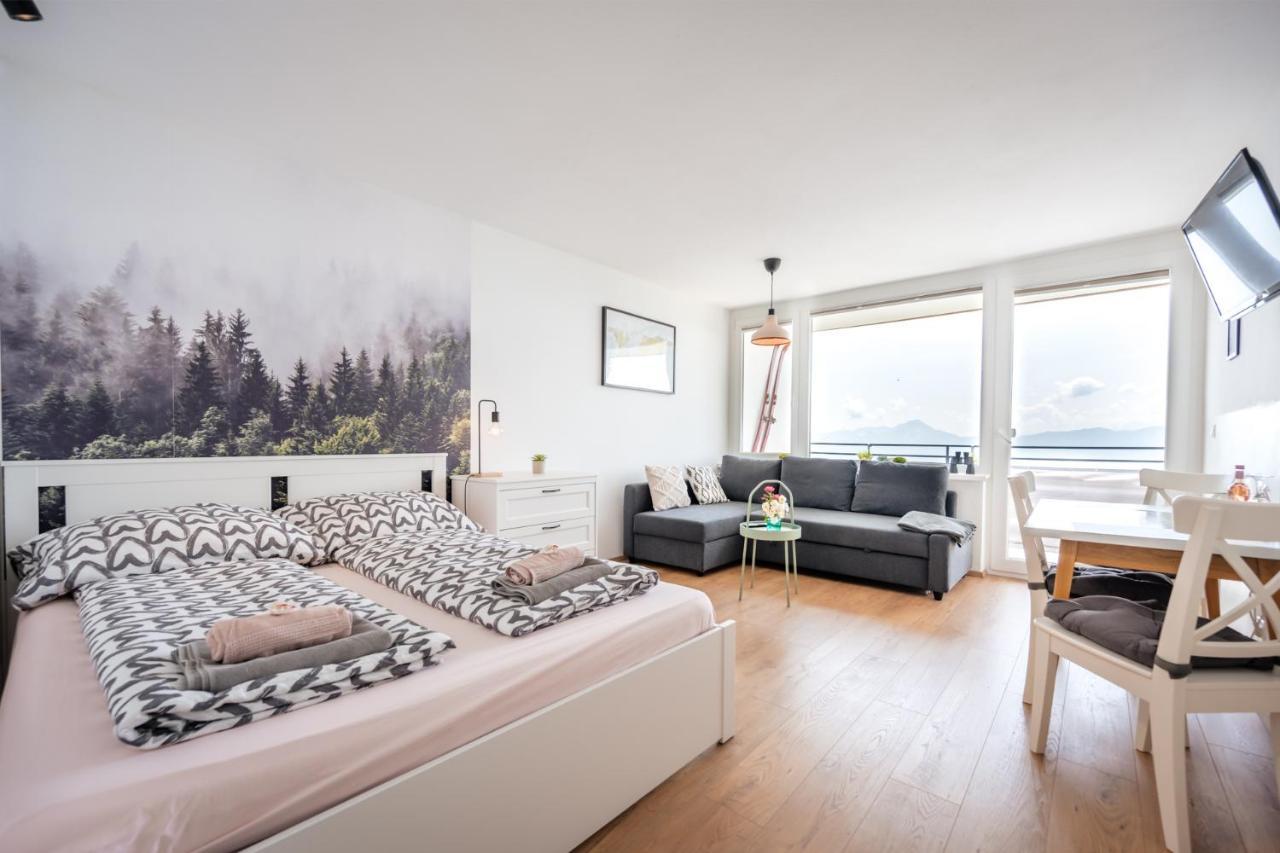 Mooki Mountain & Pool Gerlitzen Apartment Kanzelhohe Exteriér fotografie
